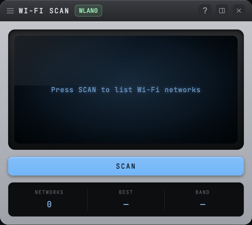 Wi-Fi scanner instrument